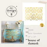 Decor Transfer Gold Foil Kacha House of Damask