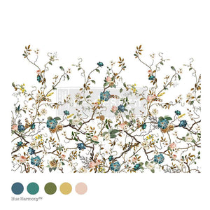 Decor Transfer Blue Vine