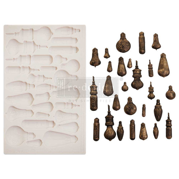 Vintage Light Bulbs Finnabair Mould