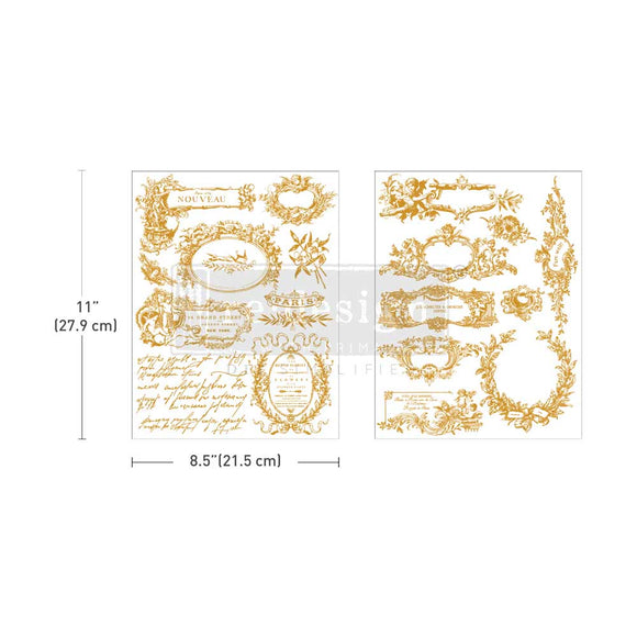 MIDDY FOIL TRANSFER® KACHA Label De Luxe