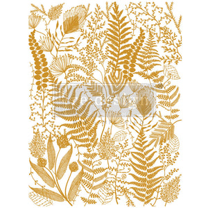 Decor Transfer Gold Foil Kacha Gold Foil Foliage Finesse