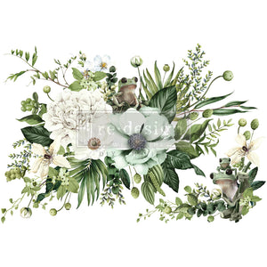 Decor Transfer Froggy Meadow Greens