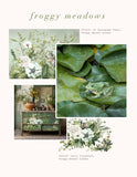 Maxi Décor Transfer Froggy Meadow Greens