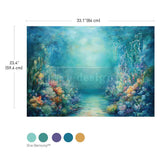 A1 Decoupage Fiber Beneath the Blue