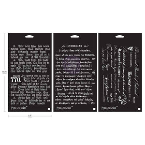 Ltd Edition Finnabair Old PagesStencil Set (Copy)