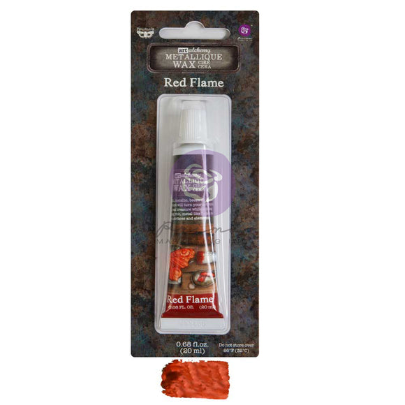 Red Flame Decor Wax