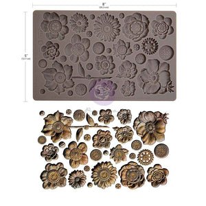 Rusty Flowers Finnabair Mould
