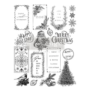 Decor Clear Stamp Santa's Helper