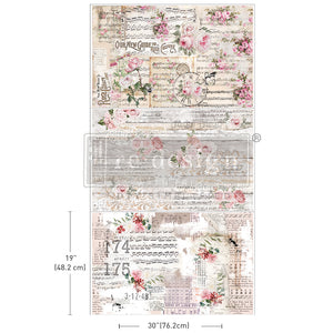 Decoupage Decor Tissue Paper Pack Shabby Chic Sheets