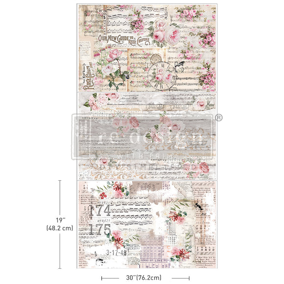 Decoupage Decor Tissue Paper Pack Shabby Chic Sheets