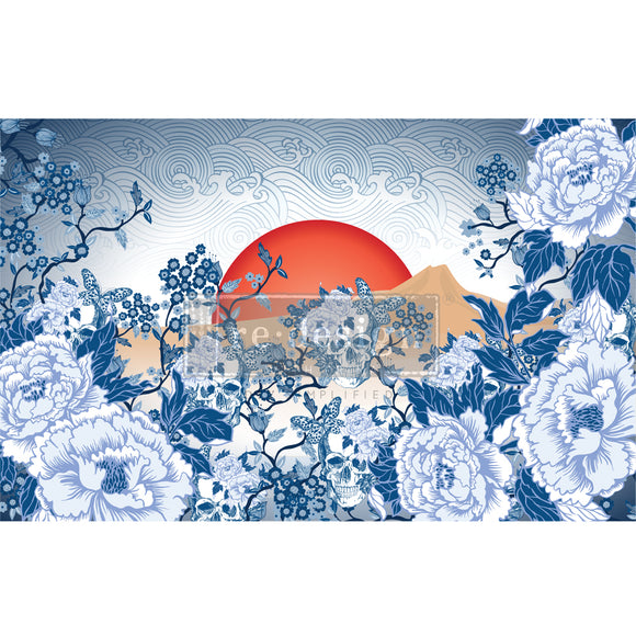 CECE Skull Chinoiserie